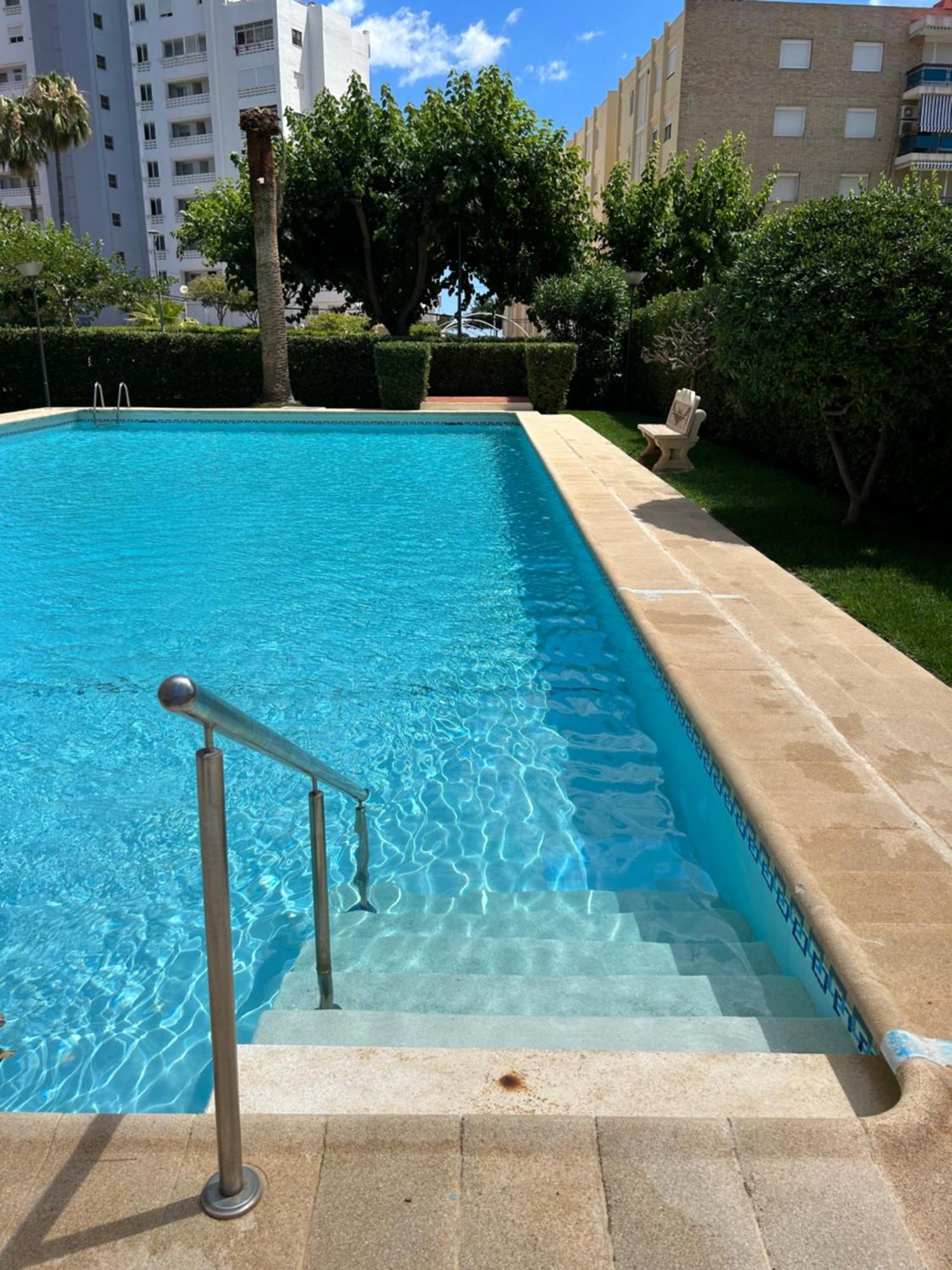 Apartamento Gandia Playa 150M Playa Con Parking Privado Y Piscina Playa de Gandia Exterior foto